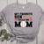 My Favorite Son Calls Me Mom Baseball Mom Women's Heather T-Shirt Athletic Heather