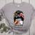 Football Mom Baseball Mom Of Both Messy Bun Mother's Day Women's Heather T-Shirt Athletic Heather Football Mom Baseball Mom Of Both Messy Bun Mother's Day Women's Heather T-Shirt Athletic Heather