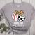 Game Day Vibes Soccer Baseball Mom Heart Women's Heather T-Shirt Athletic Heather Game Day Vibes Soccer Baseball Mom Heart Women's Heather T-Shirt Athletic Heather