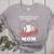 Home Runs And Heartbeats Being A Baseball Mom Women's Heather T-Shirt Athletic Heather Home Runs And Heartbeats Being A Baseball Mom Women's Heather T-Shirt Athletic Heather