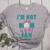 I'm Not Just His Mom I'm His Number One Fan Baseball Mom Women's Heather T-Shirt Athletic Heather