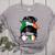 Ireland Baseball Mom Messy Bun Irish Baseball Girl Women's Heather T-Shirt Athletic Heather Ireland Baseball Mom Messy Bun Irish Baseball Girl Women's Heather T-Shirt Athletic Heather