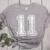 Jersey Number 11 T-Shirt Football Eleven Number Baseball Mom Women's Heather T-Shirt Athletic Heather