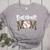 Leopard Baseball Mom Baseball Mama Retro Cute Mother's Day Women's Heather T-Shirt Athletic Heather