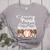 Loud And Proud Baseball Mom Messy Bun 2024 Premium Women's Heather T-Shirt Athletic Heather