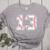 Lucky Number 13 Baseball Mom Baseball Number 13 Lucky 13 Women's Heather T-Shirt Athletic Heather