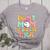 In My Mom Of Ballers Era Groovy Volleyball Baseball Mom Cute Women's Heather T-Shirt Athletic Heather