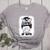 Mom Of Both Volleyball And Baseball Mom For Women Messy Bun Women's Heather T-Shirt Athletic Heather Mom Of Both Volleyball And Baseball Mom For Women Messy Bun Women's Heather T-Shirt Athletic Heather