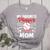 Mother's Day Baseball Mom Women's Heather T-Shirt Athletic Heather Mother's Day Baseball Mom Women's Heather T-Shirt Athletic Heather