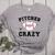 Pitches Be Crazy Baseball Moms Softball Players Hey Batter Women's Heather T-Shirt Athletic Heather Pitches Be Crazy Baseball Moms Softball Players Hey Batter Women's Heather T-Shirt Athletic Heather