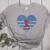 Primitive Patriotic American Baseball Mom Softball Dingers Women's Heather T-Shirt Athletic Heather