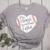 Retro My Heart Is On That Field Baseball Mom Mother's Day Women's Heather T-Shirt Athletic Heather