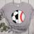 Soccer Baseball Player Soccer Baseball Mom Women's Heather T-Shirt Athletic Heather Soccer Baseball Player Soccer Baseball Mom Women's Heather T-Shirt Athletic Heather
