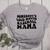 Somebody's Loud Mouth Baseball Mama Baseball Mom Women's Heather T-Shirt Athletic Heather