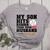 My Son Hits Harder Than Your Husband Baseball Mom Women's Heather T-Shirt Athletic Heather My Son Hits Harder Than Your Husband Baseball Mom Women's Heather T-Shirt Athletic Heather