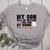 My Son Will Be Waiting For You At Home Baseball Mom Women's Heather T-Shirt Athletic Heather My Son Will Be Waiting For You At Home Baseball Mom Women's Heather T-Shirt Athletic Heather