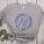 Spring 2024 Season Cute Baseball Mom All Day Everyday Women's Heather T-Shirt Athletic Heather