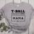 T-Ball Baseball Mom Teeball Mom Mother's Day 2024 Women's Heather T-Shirt Athletic Heather T-Ball Baseball Mom Teeball Mom Mother's Day 2024 Women's Heather T-Shirt Athletic Heather