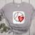 Womens Bleached Custom Baseball Mom Number 7 Heart For Mom Women's Heather T-Shirt Athletic Heather