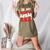 In My Baseball Mom Era Cute Groovy Baseball Women's Heather T-Shirt Heather Olive