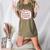 Baseball-Shirt Women Mama Mother Baseball Mom Women's Heather T-Shirt Heather Olive Baseball-Shirt Women Mama Mother Baseball Mom Women's Heather T-Shirt Heather Olive