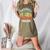 Vintage Baseball Mom Baseball Lover Women's Heather T-Shirt Heather Olive Vintage Baseball Mom Baseball Lover Women's Heather T-Shirt Heather Olive