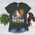 Ball Mom Heart Basketball Baseball Mom Premium Women's Heather T-Shirt Heather Forest