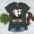 Ball Mom Heart Soccer Baseball Mom Women's Heather T-Shirt Heather Forest Ball Mom Heart Soccer Baseball Mom Women's Heather T-Shirt Heather Forest