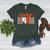 Baller Mom Leopard Basketball Baseball Mom Women's Heather T-Shirt Heather Forest