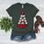 Baseball Christmas Tree Proud Baseball Mom Tee Women's Heather T-Shirt Heather Forest Baseball Christmas Tree Proud Baseball Mom Tee Women's Heather T-Shirt Heather Forest