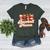 Baseball Mama Coffee Game Day Vibes Baseball Mom Women's Heather T-Shirt Heather Forest