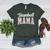 Baseball Mama Baseball Mom Women Proud Retro Women's Heather T-Shirt Heather Forest Baseball Mama Baseball Mom Women Proud Retro Women's Heather T-Shirt Heather Forest