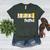 Baseball Mama Yellow Leopard Print Baseball Mom Gear Sports Women's Heather T-Shirt Heather Forest