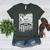 Baseball MOM Cool USA American Flag Family Reunion Women's Heather T-Shirt Heather Forest Baseball MOM Cool USA American Flag Family Reunion Women's Heather T-Shirt Heather Forest