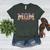 Baseball Mom Coquette Bow Mommy Ice Cream Mother's Day Mom Women's Heather T-Shirt Heather Forest Baseball Mom Coquette Bow Mommy Ice Cream Mother's Day Mom Women's Heather T-Shirt Heather Forest