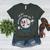 In My Baseball Mom Era Retro Baseball Mom Home Runs Women's Heather T-Shirt Heather Forest