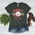 BASEBALL MOM Fun RETRO LOOK Women's Heather T-Shirt Heather Forest BASEBALL MOM Fun RETRO LOOK Women's Heather T-Shirt Heather Forest