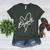 Baseball Mom Heart Game Day Mother's Day Player Women's Heather T-Shirt Heather Forest Baseball Mom Heart Game Day Mother's Day Player Women's Heather T-Shirt Heather Forest
