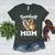 Baseball Mom Leopard Heart Matching Family Women's Heather T-Shirt Heather Forest Baseball Mom Leopard Heart Matching Family Women's Heather T-Shirt Heather Forest