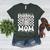 In My Baseball Mom Mama Era Leopard Mom Baseball Women's Heather T-Shirt Heather Forest