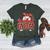 Baseball Mom Mama Mother's Day Leopard Sport Mom Mama Women's Heather T-Shirt Heather Forest Baseball Mom Mama Mother's Day Leopard Sport Mom Mama Women's Heather T-Shirt Heather Forest
