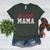 Baseball Mom Pink Baseball Mama Matching Family Daughter Women's Heather T-Shirt Heather Forest Baseball Mom Pink Baseball Mama Matching Family Daughter Women's Heather T-Shirt Heather Forest