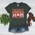 Baseball Mom Baseball Player Mama Women Groovy Women's Heather T-Shirt Heather Forest