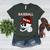 Baseball Mom Skull Sports Skeleton Women's Heather T-Shirt Heather Forest Baseball Mom Skull Sports Skeleton Women's Heather T-Shirt Heather Forest