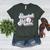 Baseball Mom Squad Women's Heather T-Shirt Heather Forest