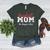 Baseball Mom The Struggle Is Real Women's Heather T-Shirt Heather Forest Baseball Mom The Struggle Is Real Women's Heather T-Shirt Heather Forest