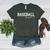 Baseball Mom Tee Mother's Day Family Baseball Women's Heather T-Shirt Heather Forest Baseball Mom Tee Mother's Day Family Baseball Women's Heather T-Shirt Heather Forest