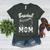 Baseball Mom For Women Family Matching Players Team Mommy Women's Heather T-Shirt Heather Forest