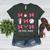 Baseball Nana Era Bows Baseball Mom Women Women's Heather T-Shirt Heather Forest Baseball Nana Era Bows Baseball Mom Women Women's Heather T-Shirt Heather Forest