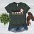 Baseball Nanna Women BallPark Nanna Baseball Mom Women's Heather T-Shirt Heather Forest